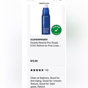 Ole Henriksen Double Rewind Pro Grade 0.3% Retinol Serum